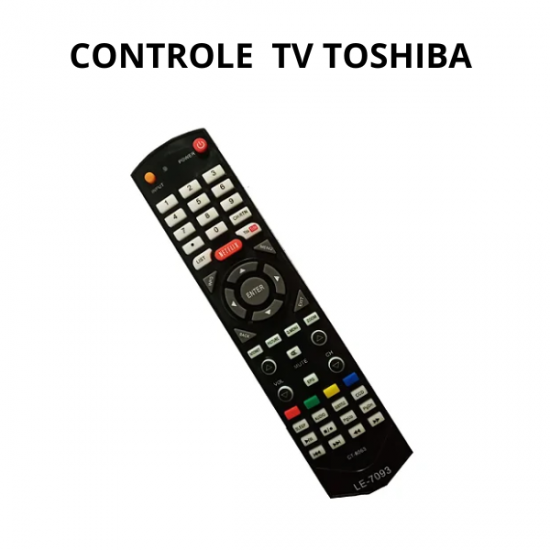 CONTROLE REMOTO TV TOSHIBA LELONG LE-7093