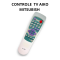 CONTROLE REMOTO  TV AIKO MITSUBISH LELONG LE-736