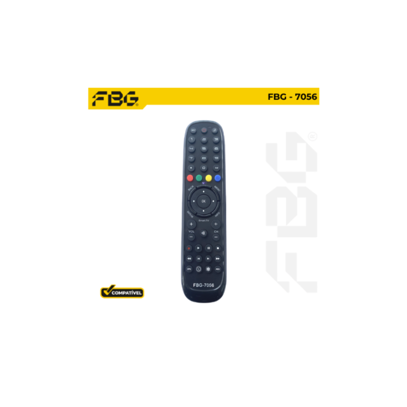 Controle Remoto compatível com TV AOC - Modelo FBG-7056