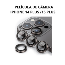 LENTE DE  CÂMERA IPHONE 14 PLUS/15 PLUS