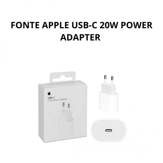 FONTE APPLE USB-C 20W POWER ADAPTER 