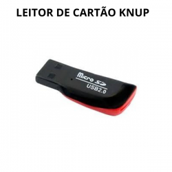 LEITOR DE CARTÃO KNUP  KP-1014