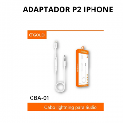  CABO ADPTADOR P2 IPHONE 1 METRO CBA-01