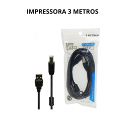 CABO DE IMPRESSORA 3 METROS