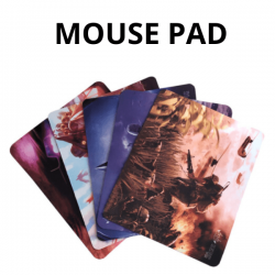 Mouse Pad Gamer Personalizado 210 x 260mm Estampas Sortidas - KP-S03