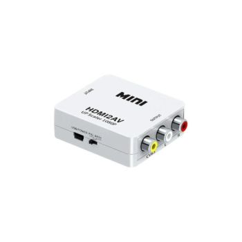 Mini Adaptador Lotus Hdmi2av Conversor De HDMI P/ Video Composto