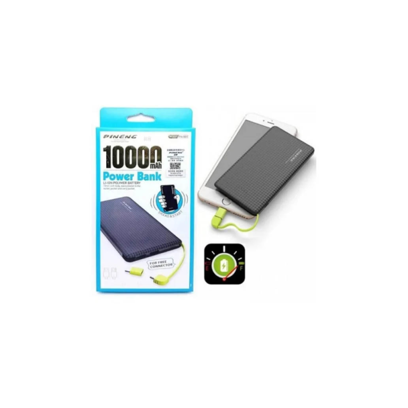 Power Bank 10.000 Mah Carregador Portátil Pn-951 