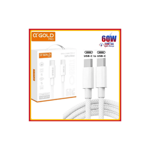 Cabo Tipo C- Tipo C Turbo 60W CB133