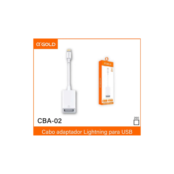 Cabo USB 3.0 OTG para Lightning iPhone CBA-02