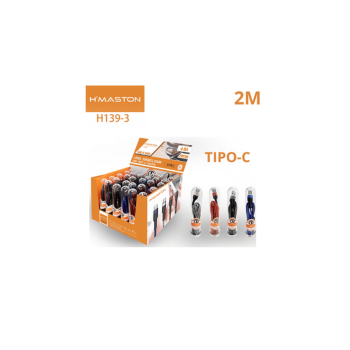 Cabo Hmaston H139-3 Usb Para Tipo C Turbo 4,8a