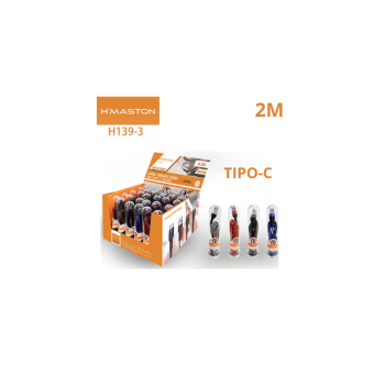 Cabo Hmaston H139-3 Usb Para Tipo C Turbo 4,8a