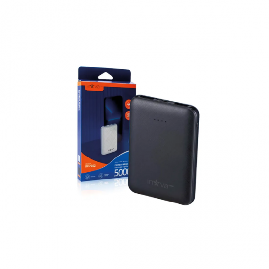 Power Bank Carregador Portátil Slim 5.000mAh 2 Usb INOVA - KV-P202