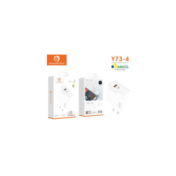 Fonte Turbo 120w Com 2 Portas Usb/usb-c Hmaston Y73-4