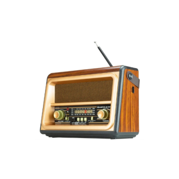 Rádio Portátil Vintage Retro ELETRO MEX EL-1313