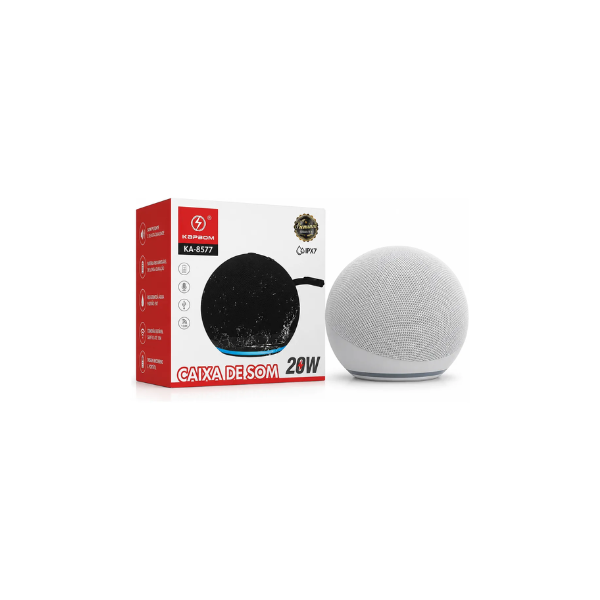 Caixa De Som Bluetooth Kapbom Ka-8577 Portátil Usb Fm Led