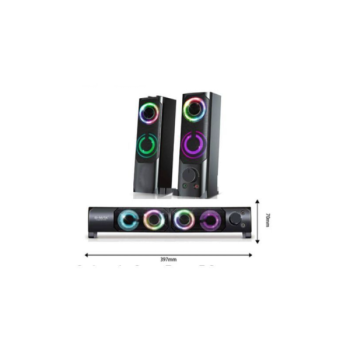 CAIXA DE SOM PARA PC TV 12W USB BMAX BM-S209 