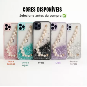 CAPA IPHONE 11 COM PEROLA