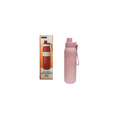Garrafa Copo Térmica Esportivo Para Cafe 600 ML WU-307