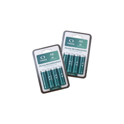 Pilhas AA Recarregáveis Onistek 2700mah 1,2V ON-4800AA