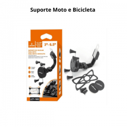 Suporte de Celular Para Moto e Bicicleta LEHMOX LEY-1602 