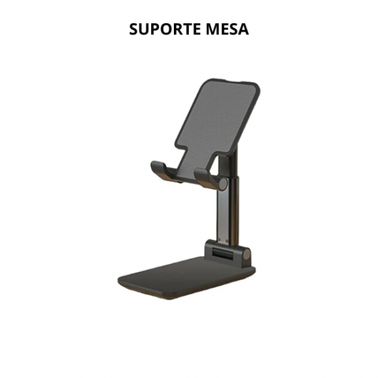 Suporte de Mesa para Celular Ajustável Articulado Tablet Smartphone