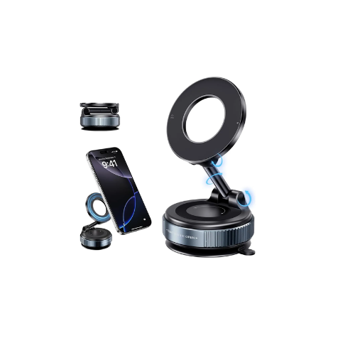 Suporte Magnético Celular 360 Painel Carro Dobrável Vácuo KA-C291 