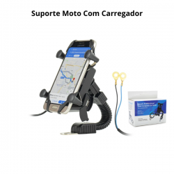 Suporte Para Celular Com Carregador Usb Moto Le-041 