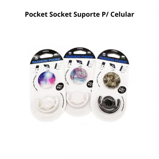 Pocket Socket Suporte P/ Celular