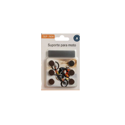 Suporte De Celular Para Moto Magnetico 6 Imãs Extra Forte -SUP-7434