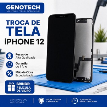 Troca de Tela iPhone 12/12 Pro OLED