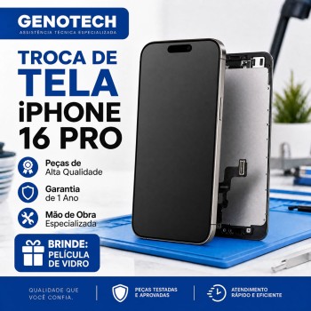 Troca de Tela iPhone 16 Pro Premium